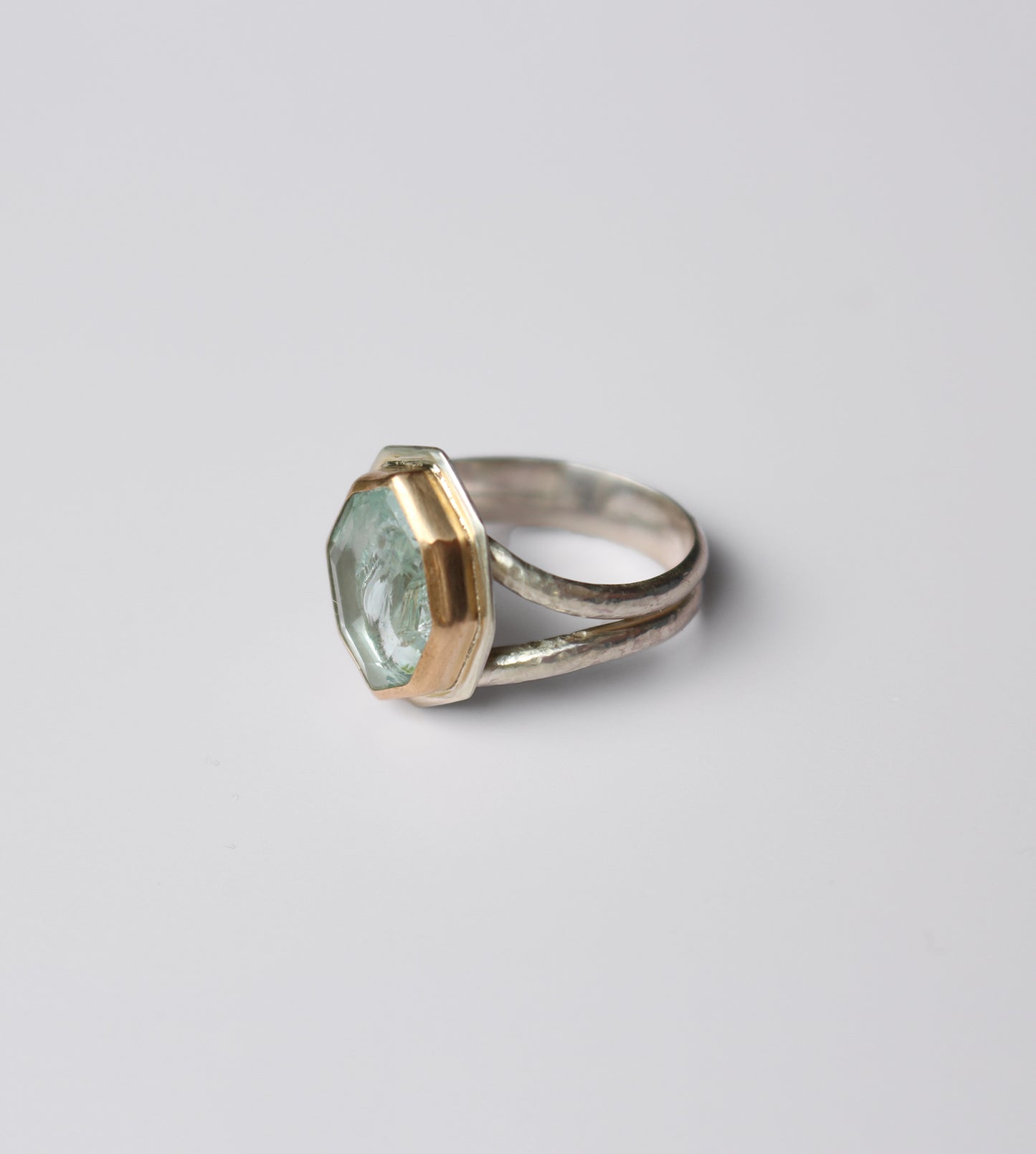 High Grade Aquamarine Ring I | Size 7.5