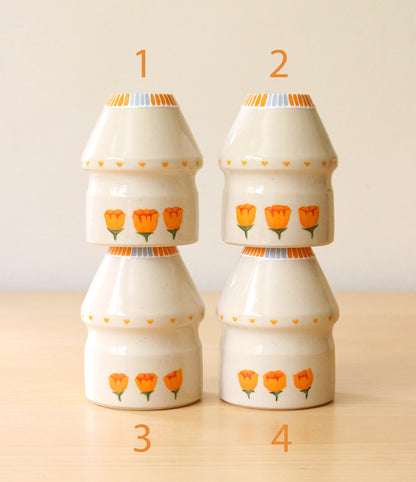 Poppies | Porcelain + Stoneware Blend Matcha Whisk Holders