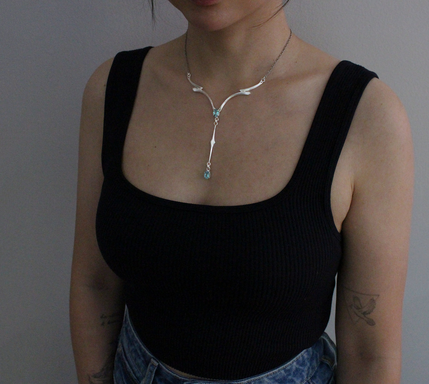 Waterfall | Apatite Choker // Necklace