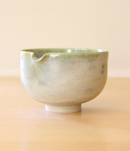 Cloud Forest | Porcelain + Stoneware Blend Matcha Bowl