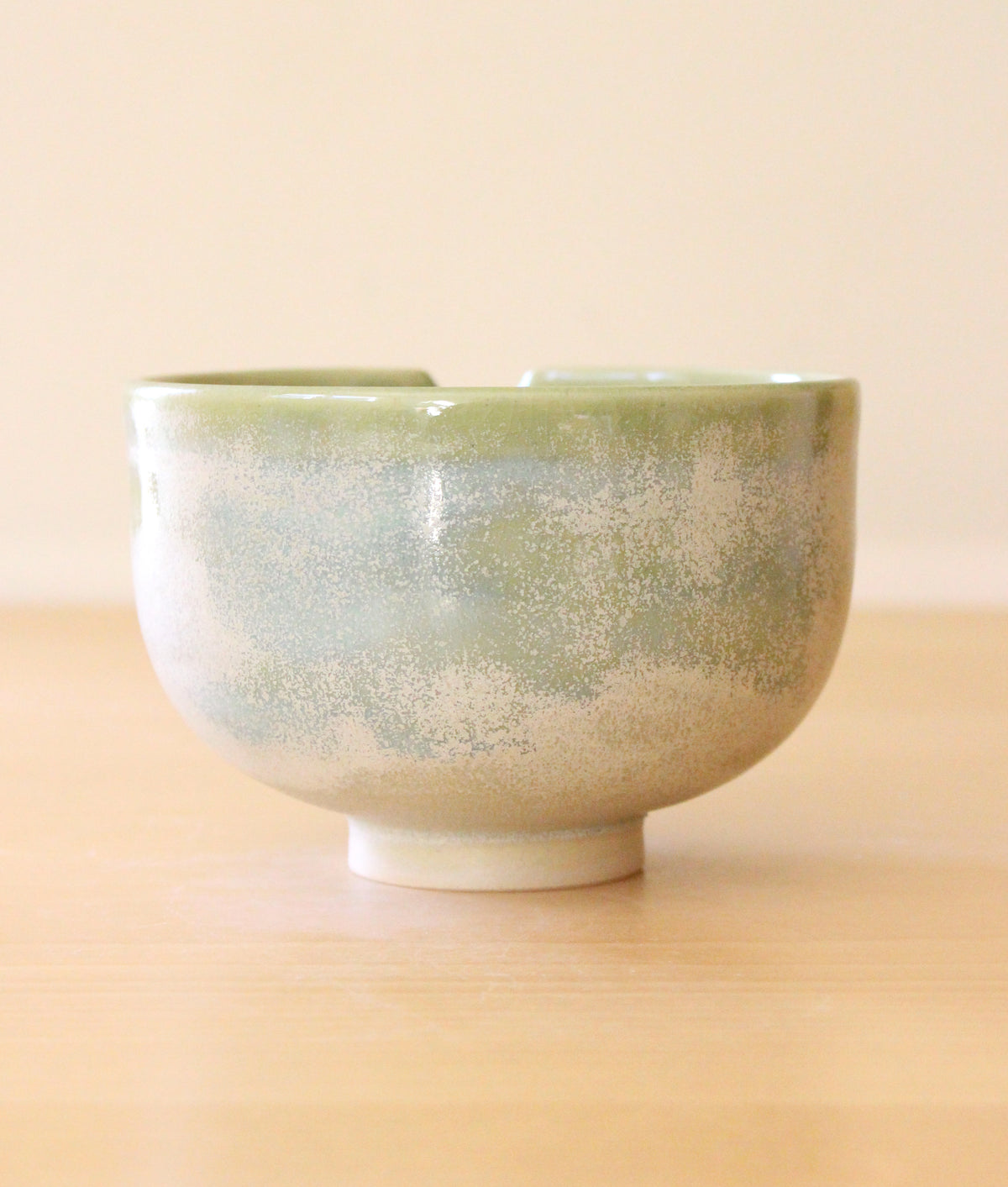 Cloud Forest | Porcelain + Stoneware Blend Matcha Bowl