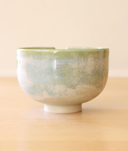 Cloud Forest | Porcelain + Stoneware Blend Matcha Bowl