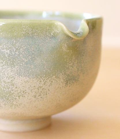 Cloud Forest | Porcelain + Stoneware Blend Matcha Bowl