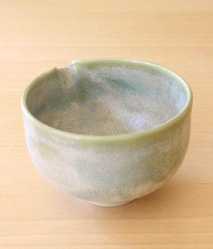 Cloud Forest | Porcelain + Stoneware Blend Matcha Bowl