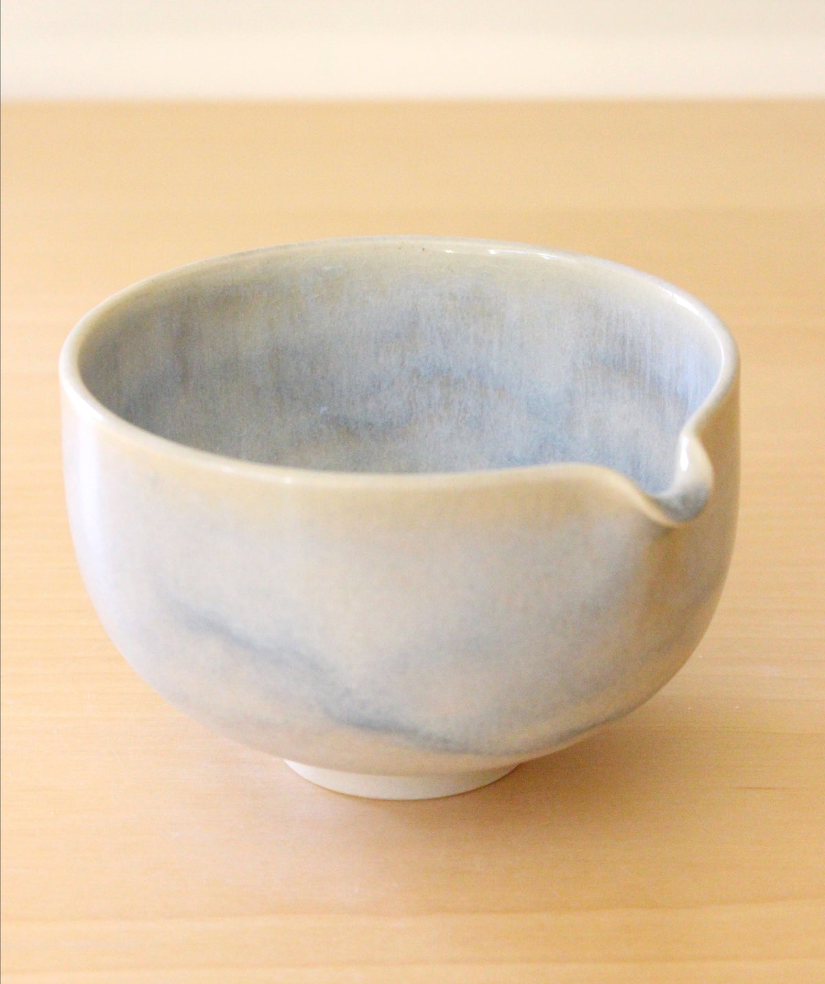 Morning Fog | Porcelain + Stoneware Blend Matcha Bowl No.2