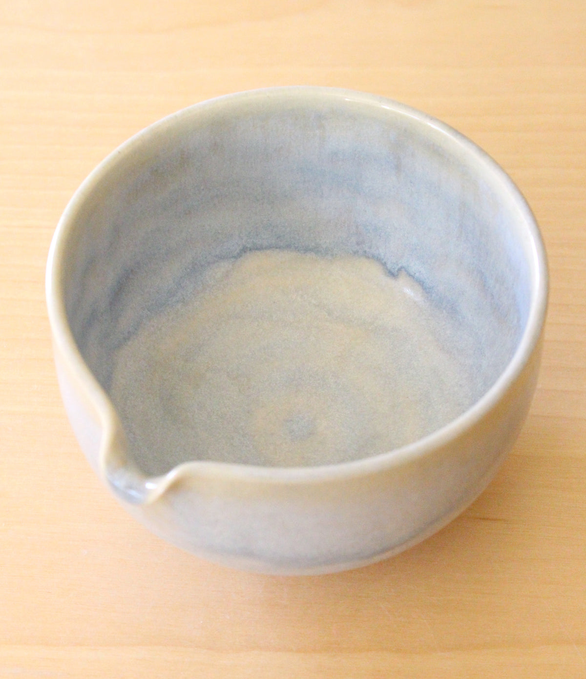 Morning Fog | Porcelain + Stoneware Blend Matcha Bowl No.2