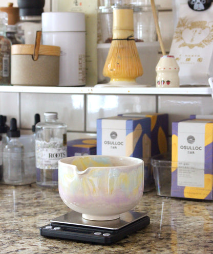 Soft Hues | Porcelain + Stoneware Blend Matcha Bowl