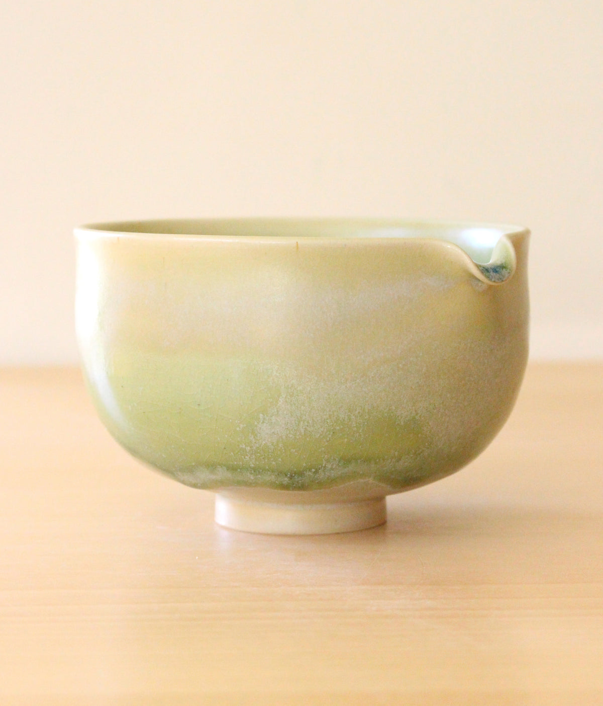 SECONDS: Olive | Porcelain + Stoneware Blend Matcha Bowl