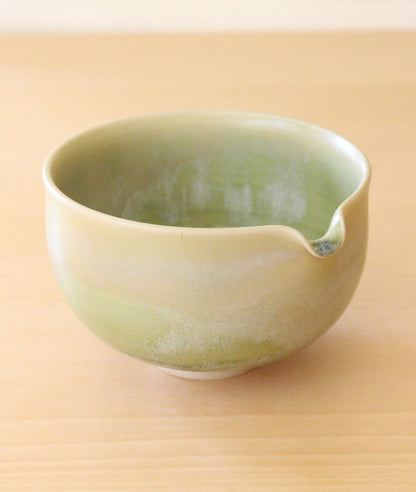 SECONDS: Olive | Porcelain + Stoneware Blend Matcha Bowl