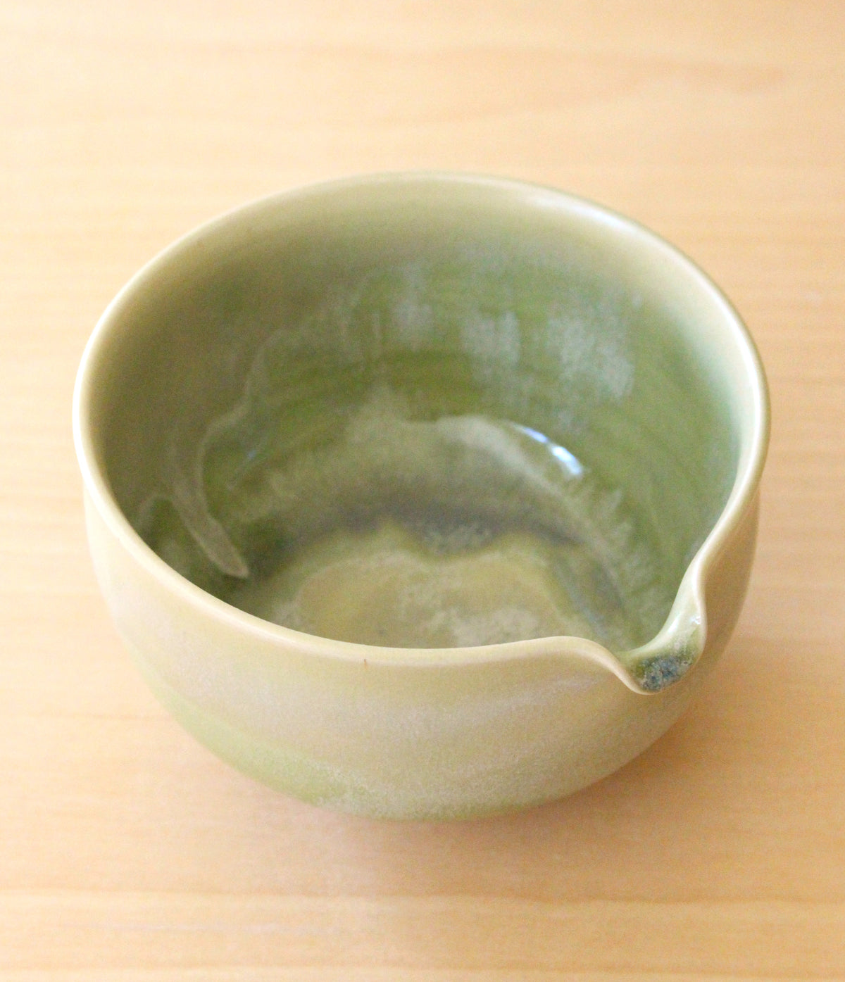 SECONDS: Olive | Porcelain + Stoneware Blend Matcha Bowl