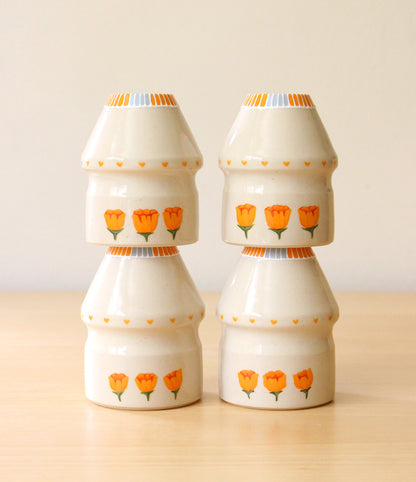 Poppies | Porcelain + Stoneware Blend Matcha Whisk Holders