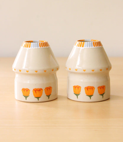 Poppies | Porcelain + Stoneware Blend Matcha Whisk Holders