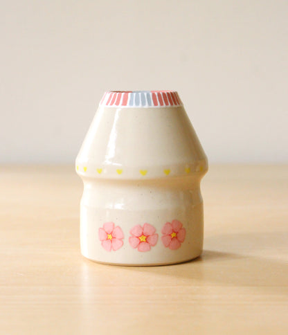 PRE-ORDER: Sakura | Porcelain + Stoneware Blend Matcha Whisk Holders