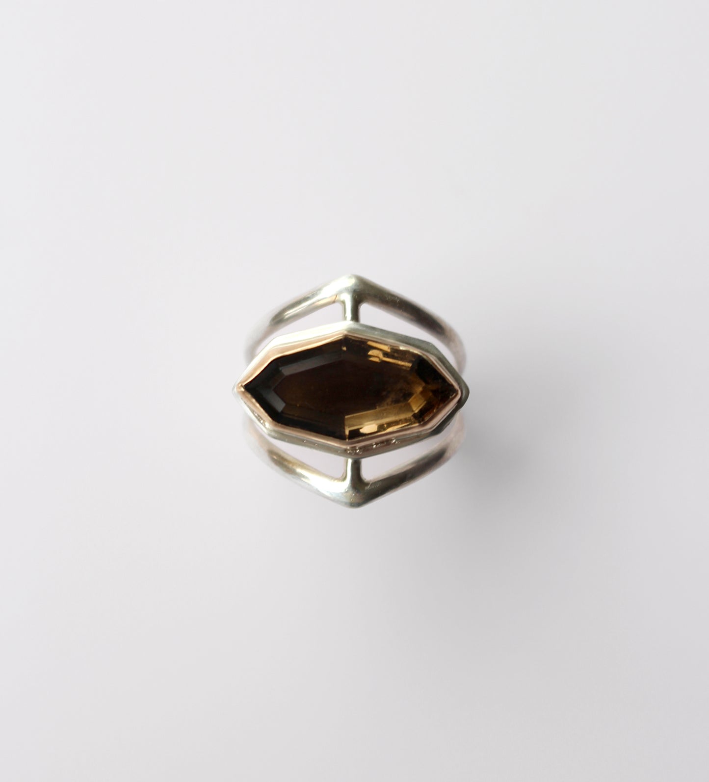 High Grade Smoky Quartz Ring III | Size 8