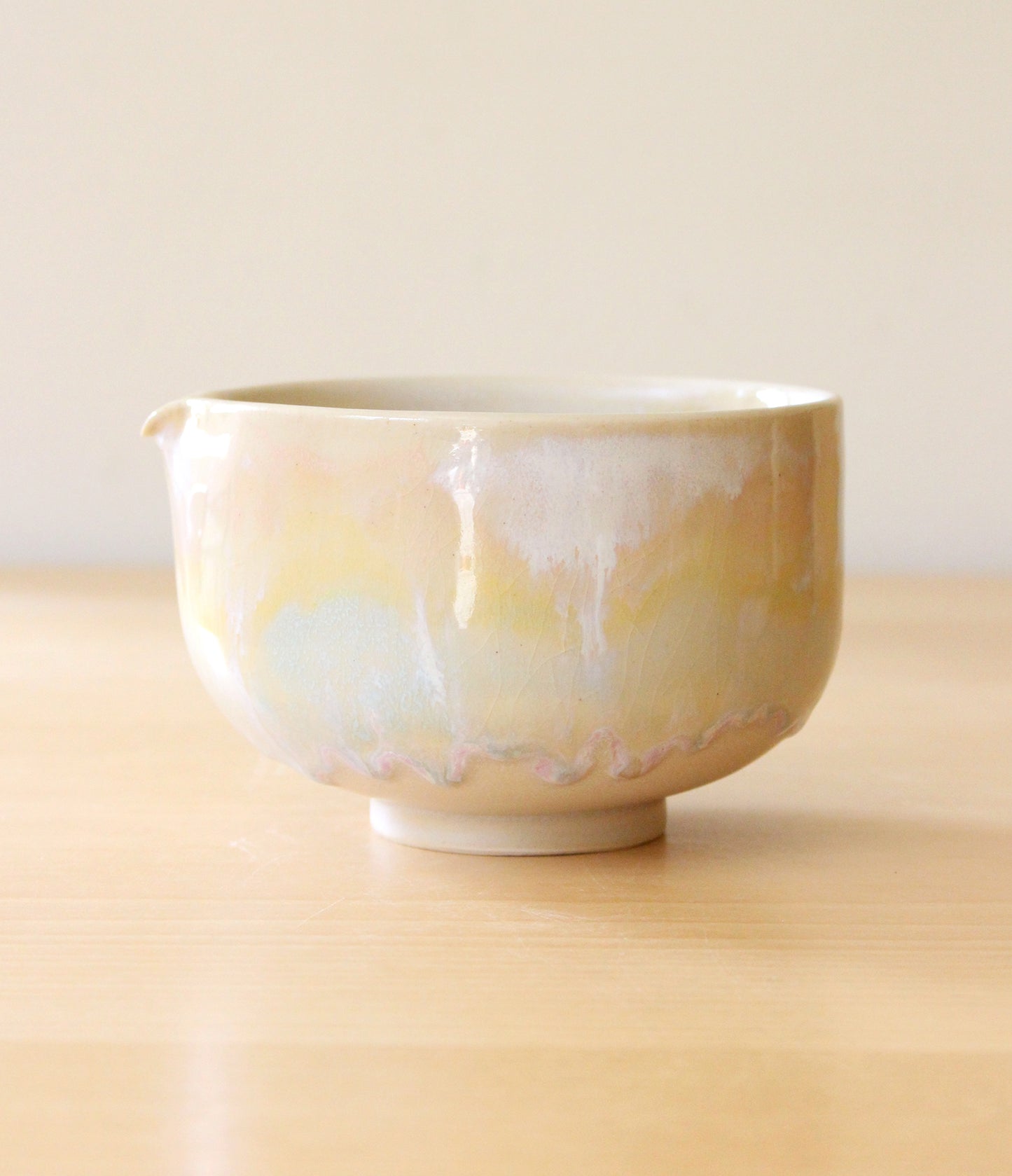Soft Hues | Porcelain + Stoneware Blend Matcha Bowl