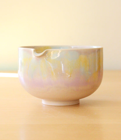 Soft Hues | Porcelain + Stoneware Blend Matcha Bowl