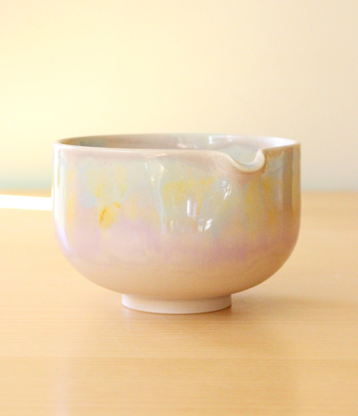 Soft Hues | Porcelain + Stoneware Blend Matcha Bowl