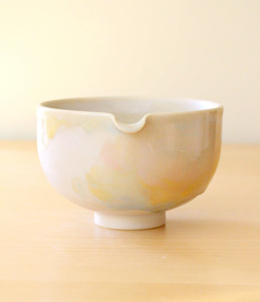Watercolors | Porcelain + Stoneware Blend Matcha Bowl No.1