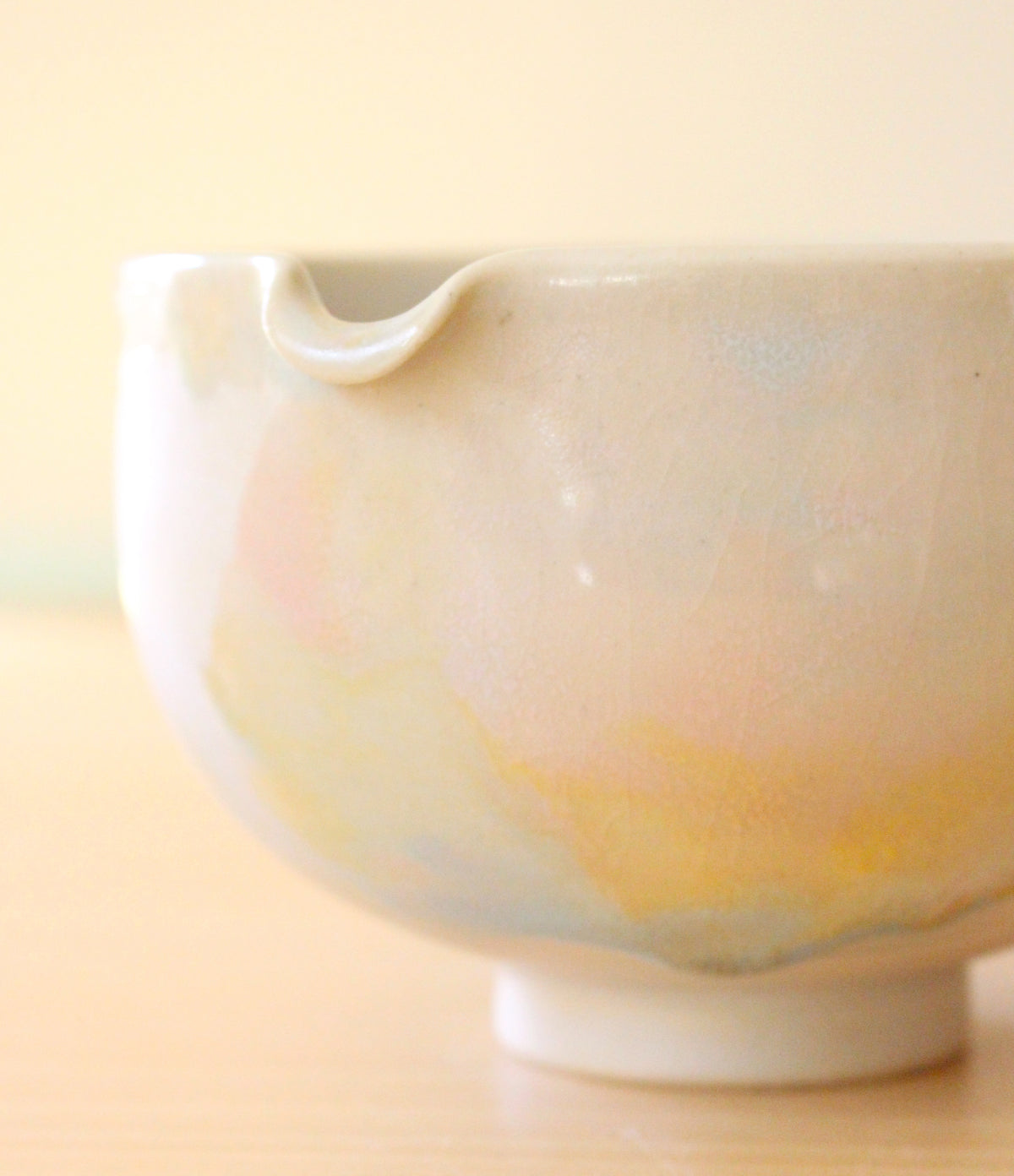 Watercolors | Porcelain + Stoneware Blend Matcha Bowl No.1