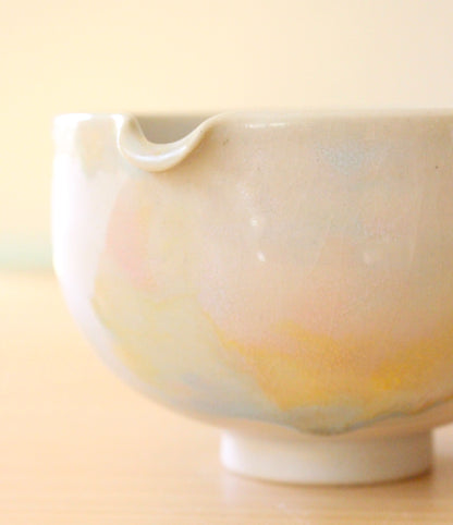 Watercolors | Porcelain + Stoneware Blend Matcha Bowl No.1