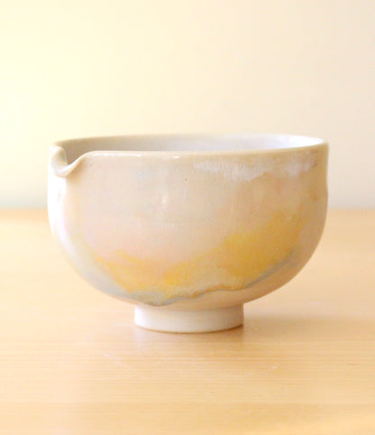 Watercolors | Porcelain + Stoneware Blend Matcha Bowl No.1