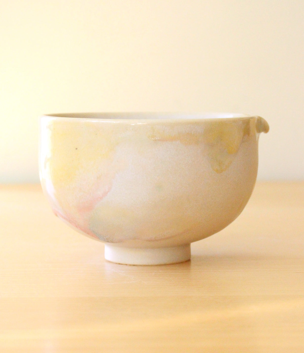 Watercolors | Porcelain + Stoneware Blend Matcha Bowl No.1