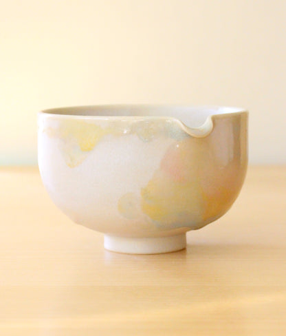 Watercolors | Porcelain + Stoneware Blend Matcha Bowl No.1