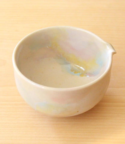 Watercolors | Porcelain + Stoneware Blend Matcha Bowl No.2
