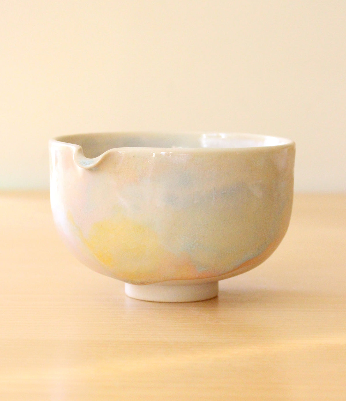 Watercolors | Porcelain + Stoneware Blend Matcha Bowl No.2