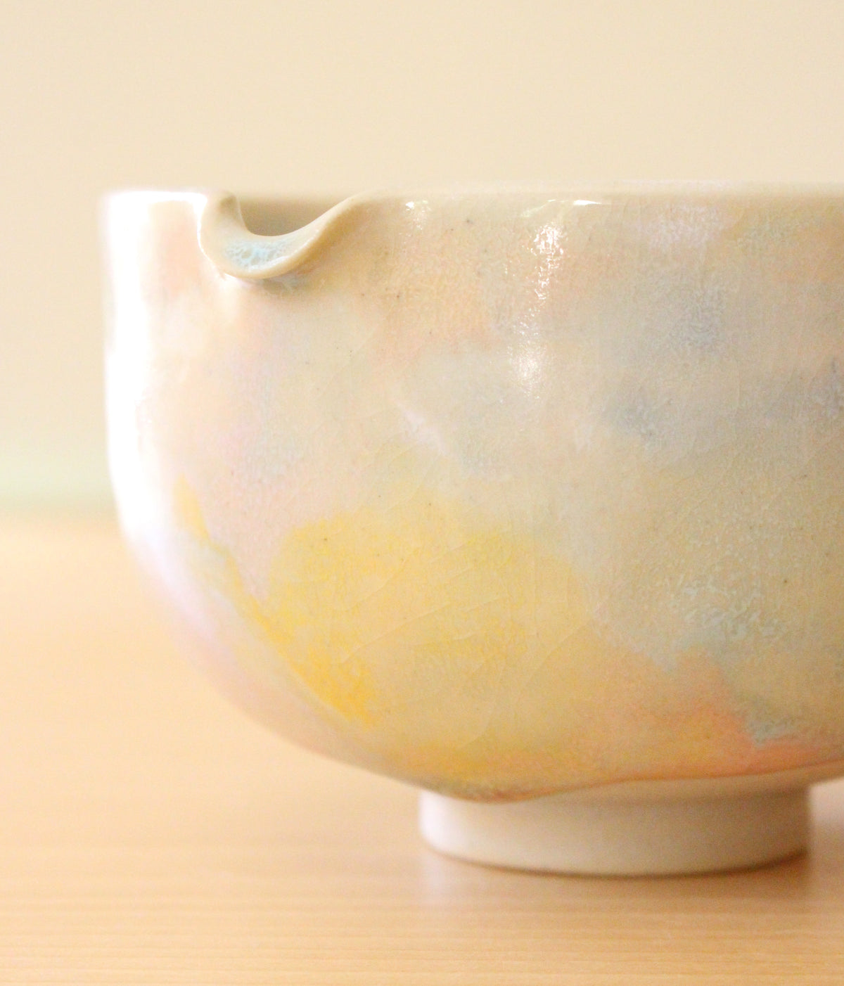 Watercolors | Porcelain + Stoneware Blend Matcha Bowl No.2