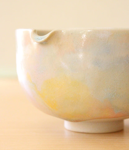 Watercolors | Porcelain + Stoneware Blend Matcha Bowl No.2