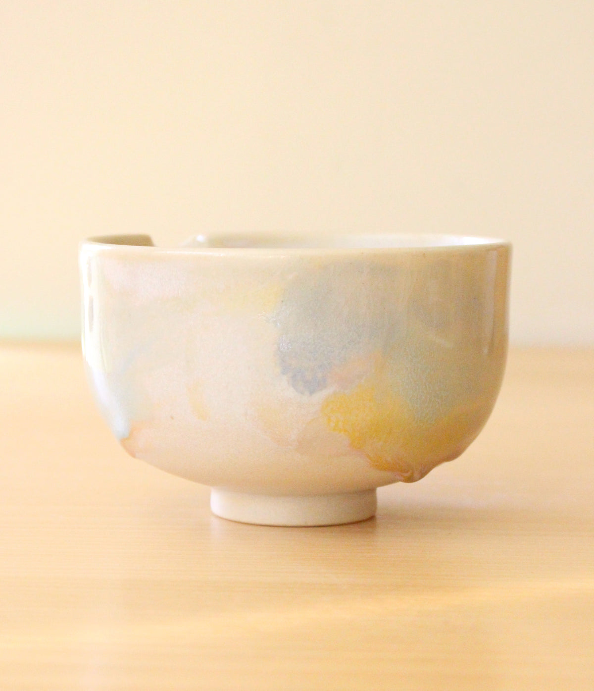 Watercolors | Porcelain + Stoneware Blend Matcha Bowl No.2