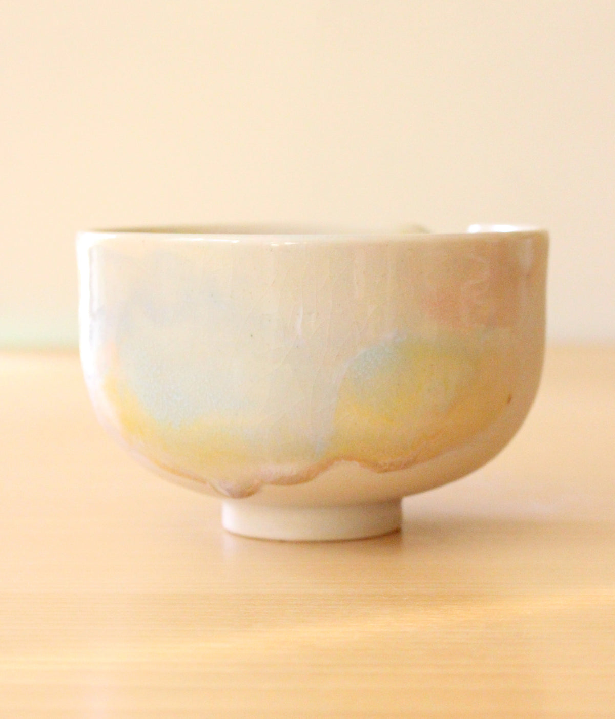 Watercolors | Porcelain + Stoneware Blend Matcha Bowl No.2